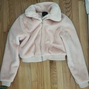 Pink Fluffy Jacket